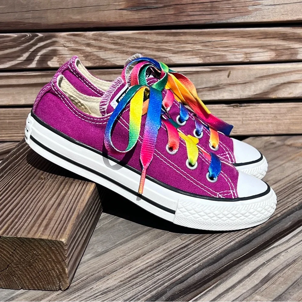 Converse purple magenta